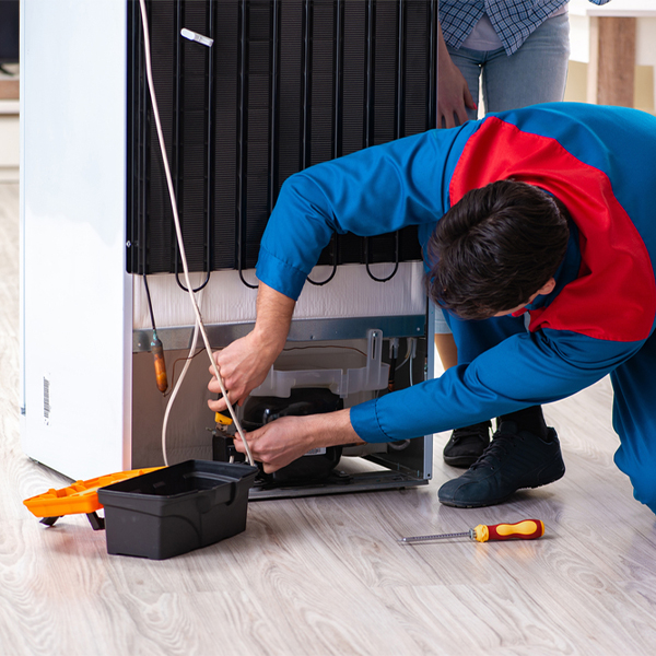 how much do you charge for refrigerator repair services in Preston KY